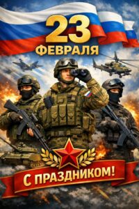 Поздравление с 23 февраля