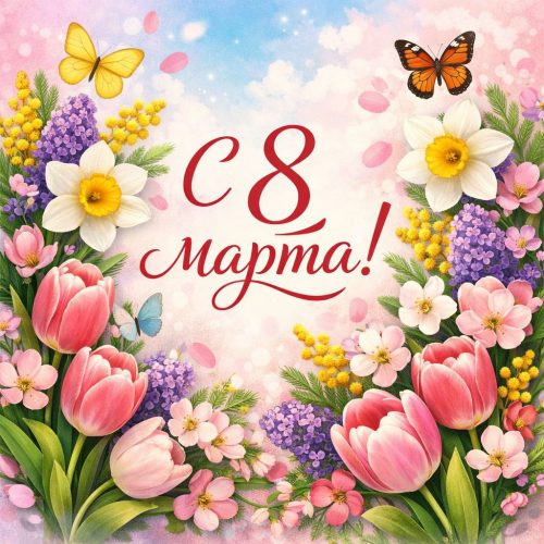 Поздравление с 8 марта!